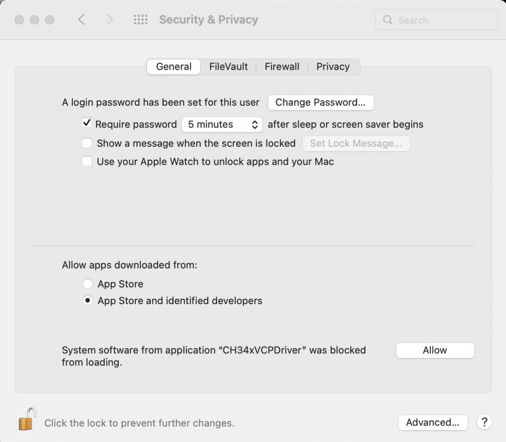 Подготовка к установке