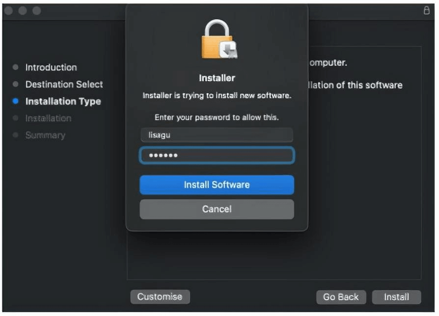 Установка драйвера шаг 1